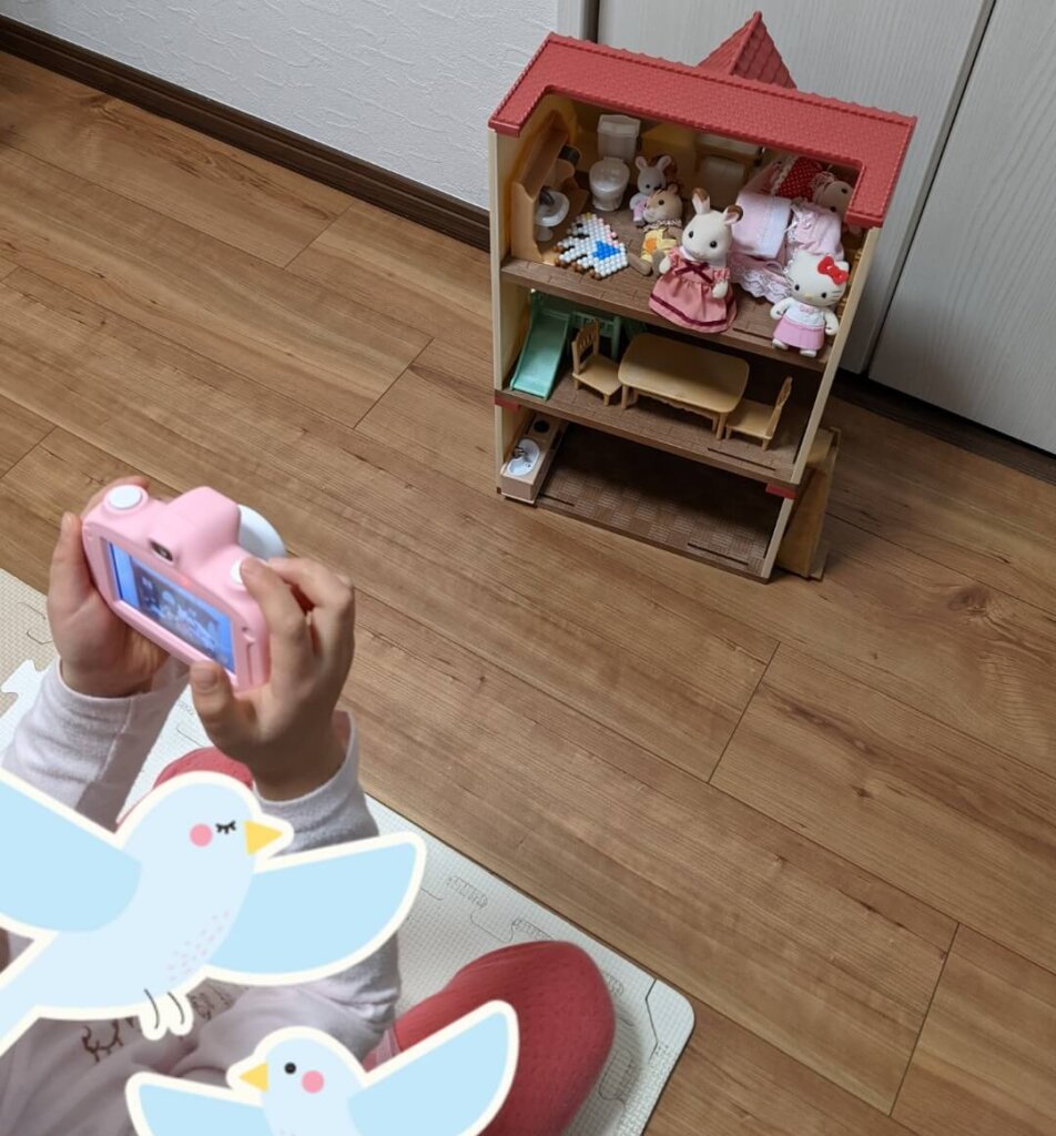 シルバニアファミリーを撮ってみる 「画面に収まるように撮ろう」