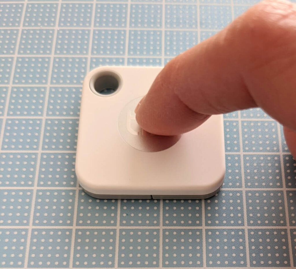 ボタンを1回押すとtileが起動