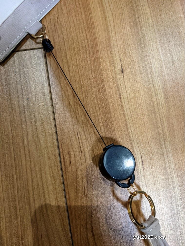 リールを伸ばしたところ。
