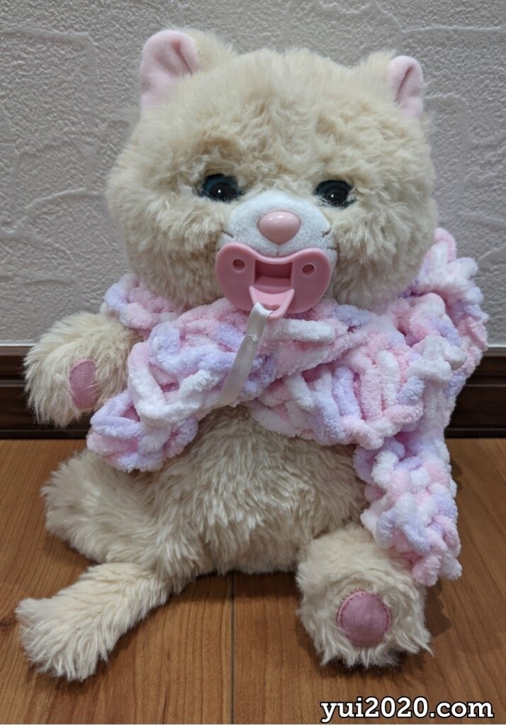 子ども用マフラーはネルンにはオーバーサイズ