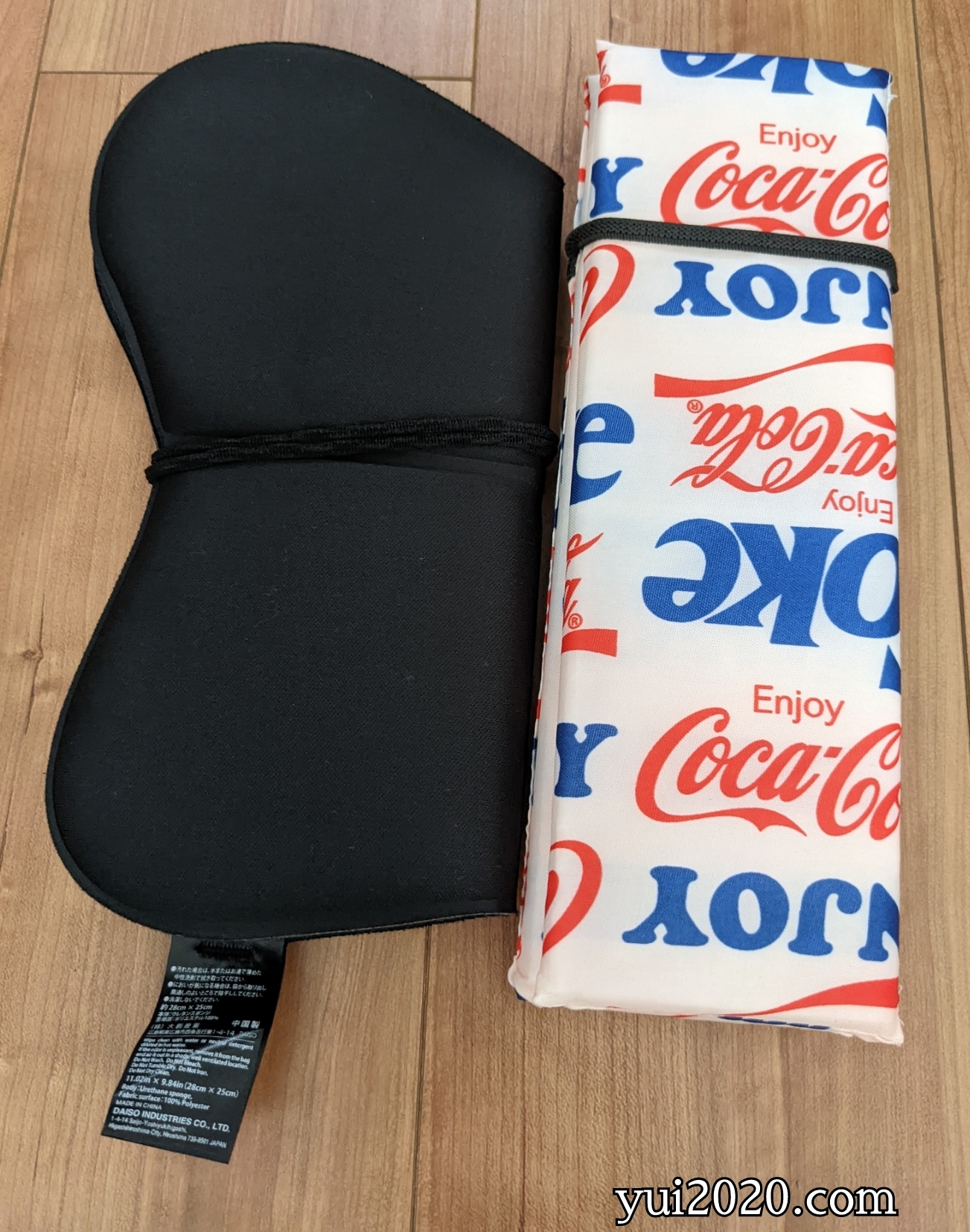 ダイソー　携帯クッション