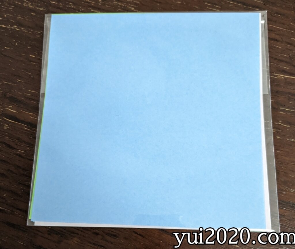 デパートで買ったおりがみ（80キッゾ？）