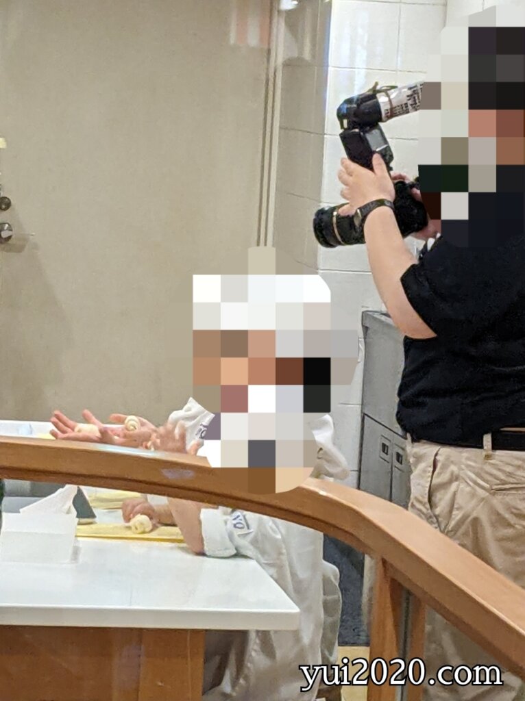 ベーカリーはカメラマンの写真撮影があります