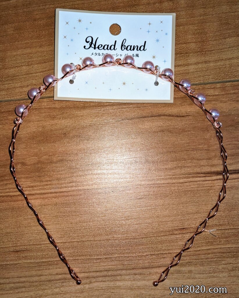 セリア メタルカチューシャ