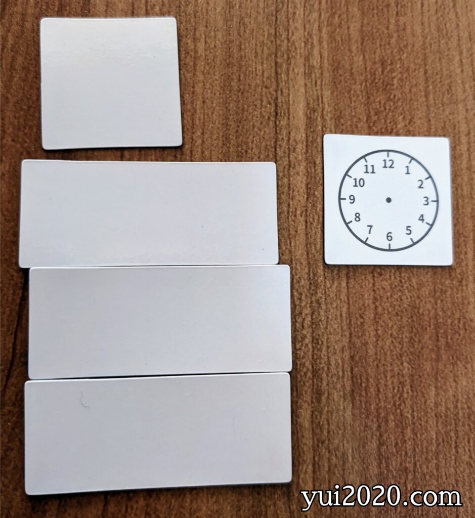 白紙の枠もあり、必要項目を書き足せます。