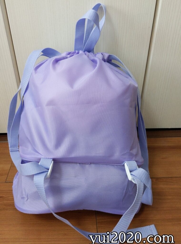 リュックにもなる。