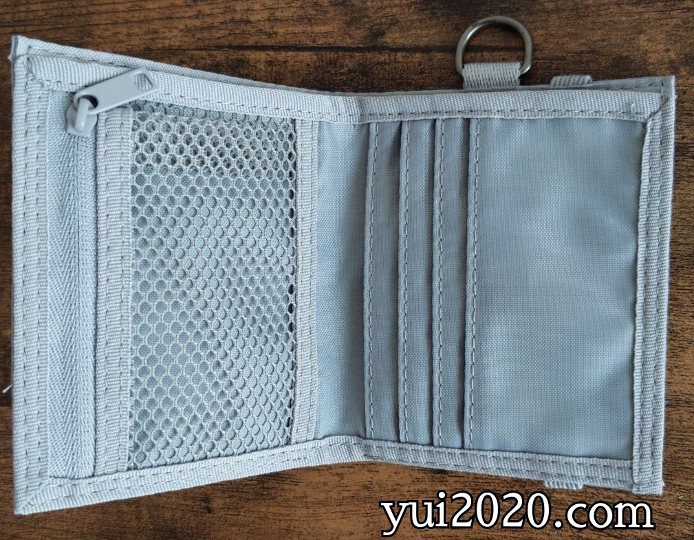 無印良品　トラベル用ウォレットの中身