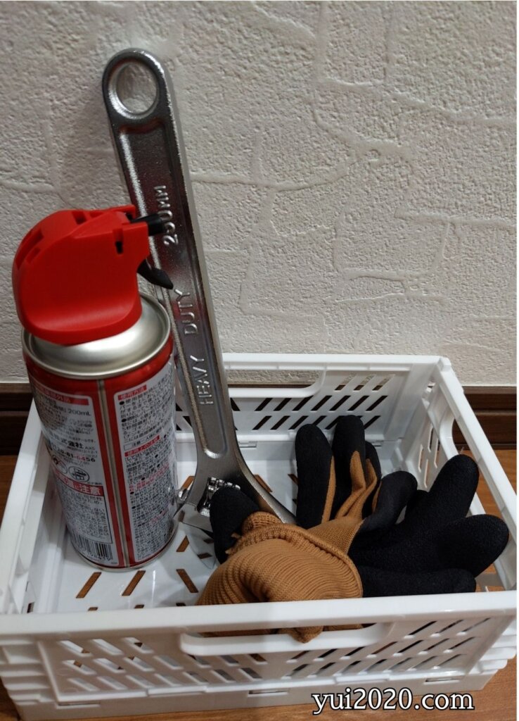 玄関に武器になりそうなものを置く