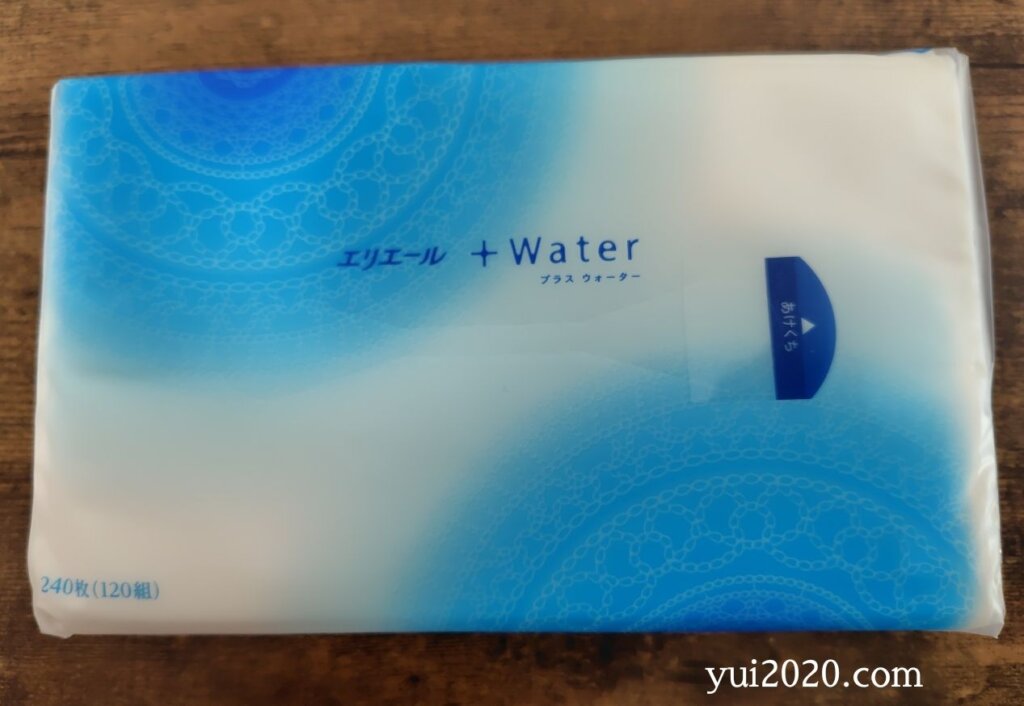 ダイソー　エリエール+Water　110円（税込）